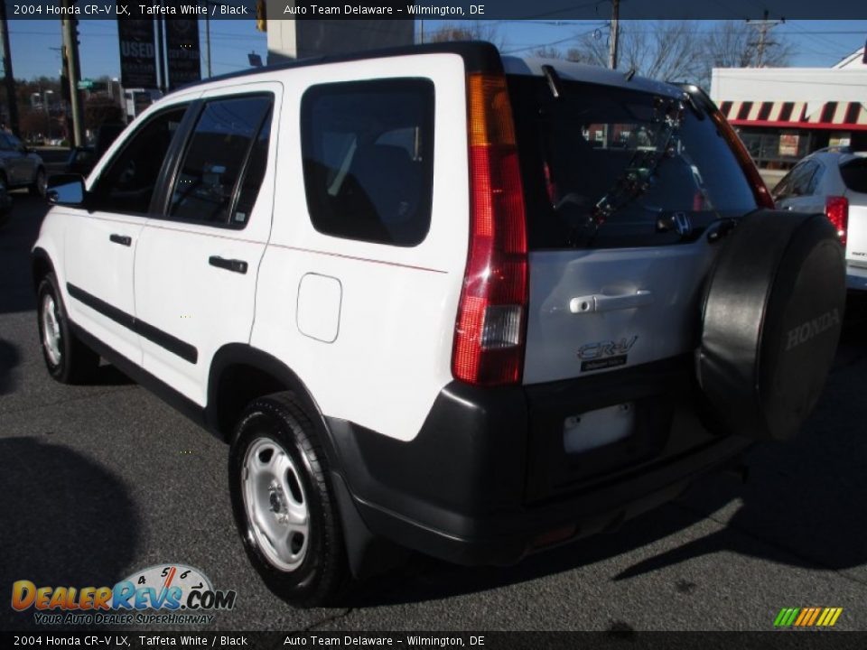 2004 Honda CR-V LX Taffeta White / Black Photo #4