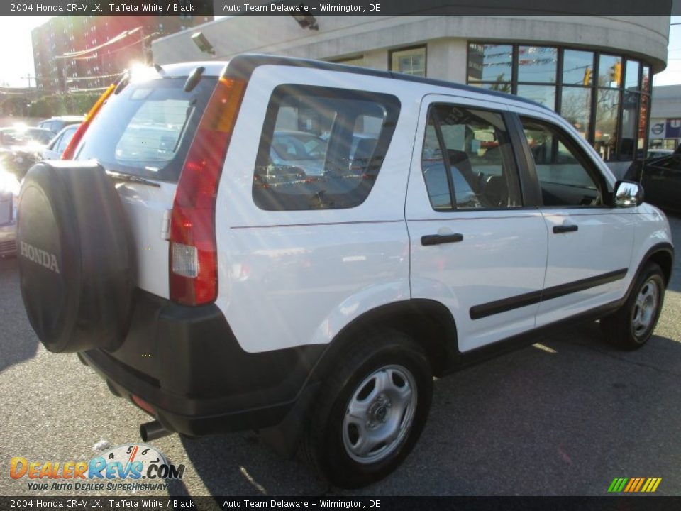 2004 Honda CR-V LX Taffeta White / Black Photo #6