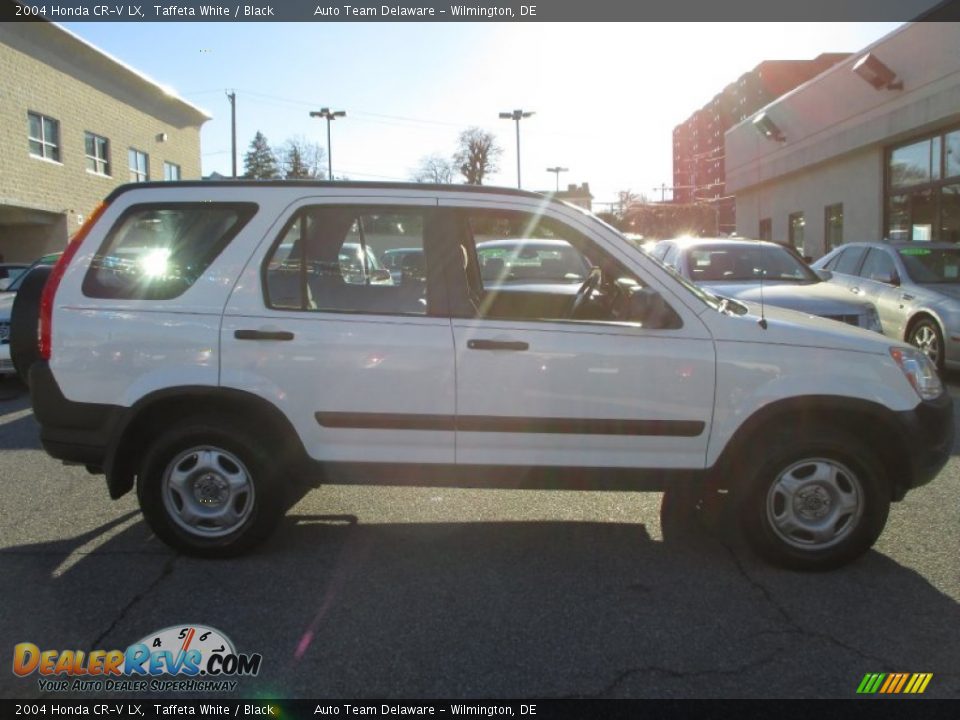 2004 Honda CR-V LX Taffeta White / Black Photo #7