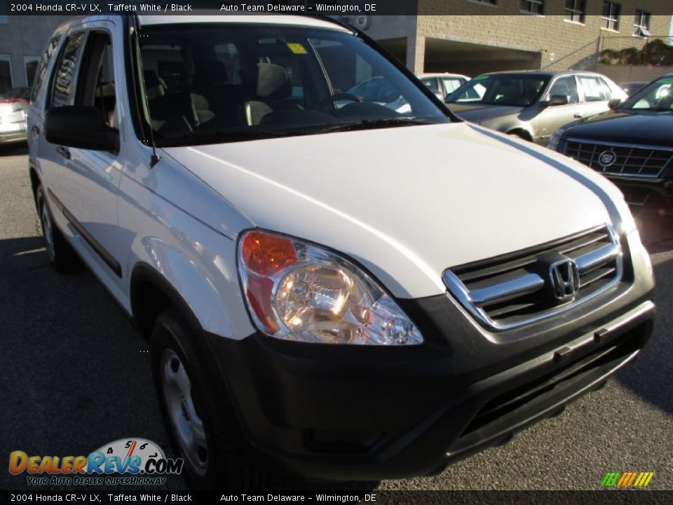 2004 Honda CR-V LX Taffeta White / Black Photo #8
