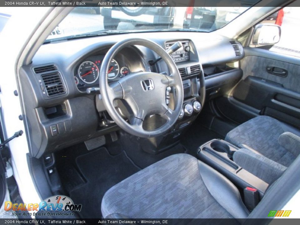 2004 Honda CR-V LX Taffeta White / Black Photo #11