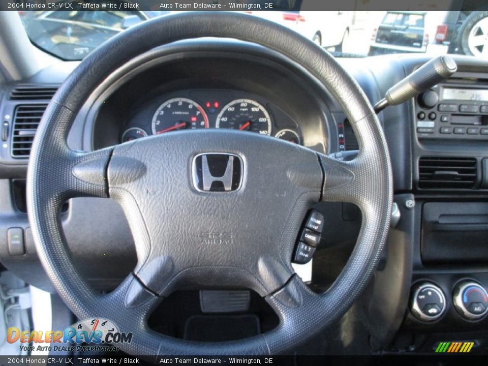 2004 Honda CR-V LX Taffeta White / Black Photo #12