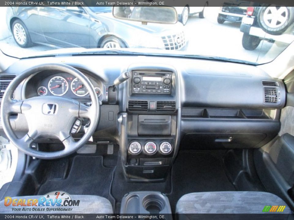 2004 Honda CR-V LX Taffeta White / Black Photo #16