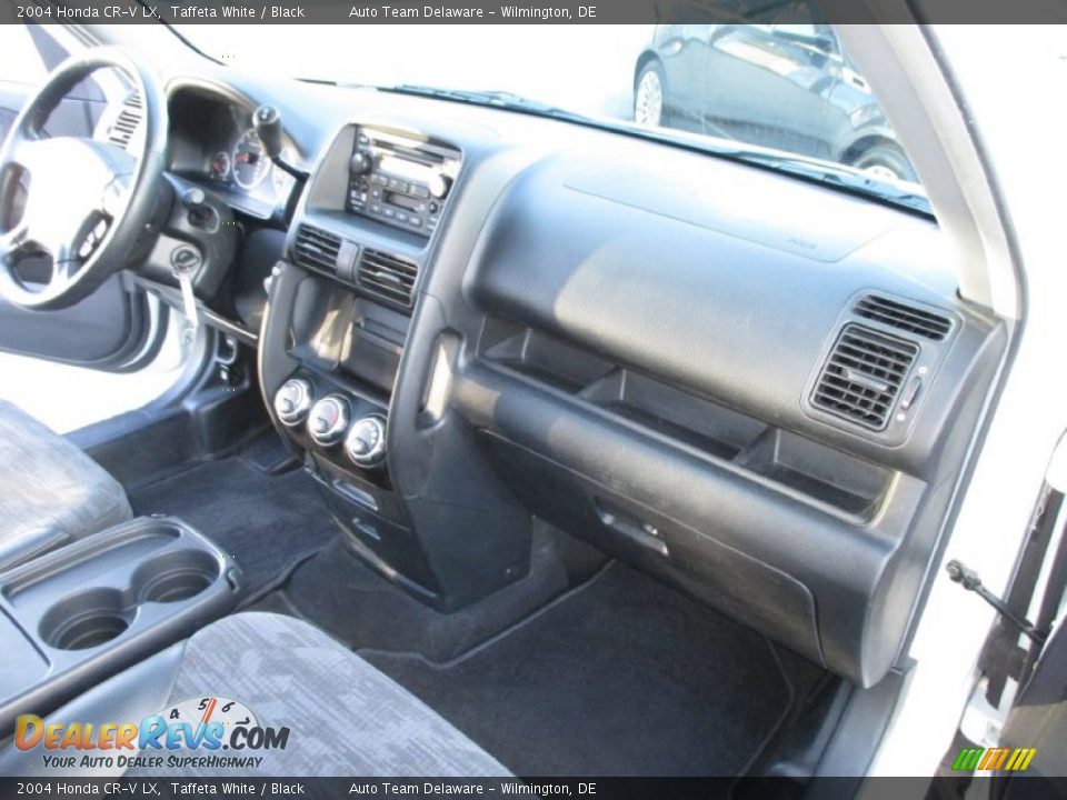 2004 Honda CR-V LX Taffeta White / Black Photo #25