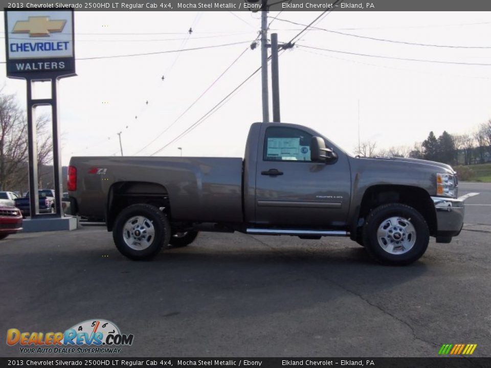 2013 Chevrolet Silverado 2500HD LT Regular Cab 4x4 Mocha Steel Metallic / Ebony Photo #2