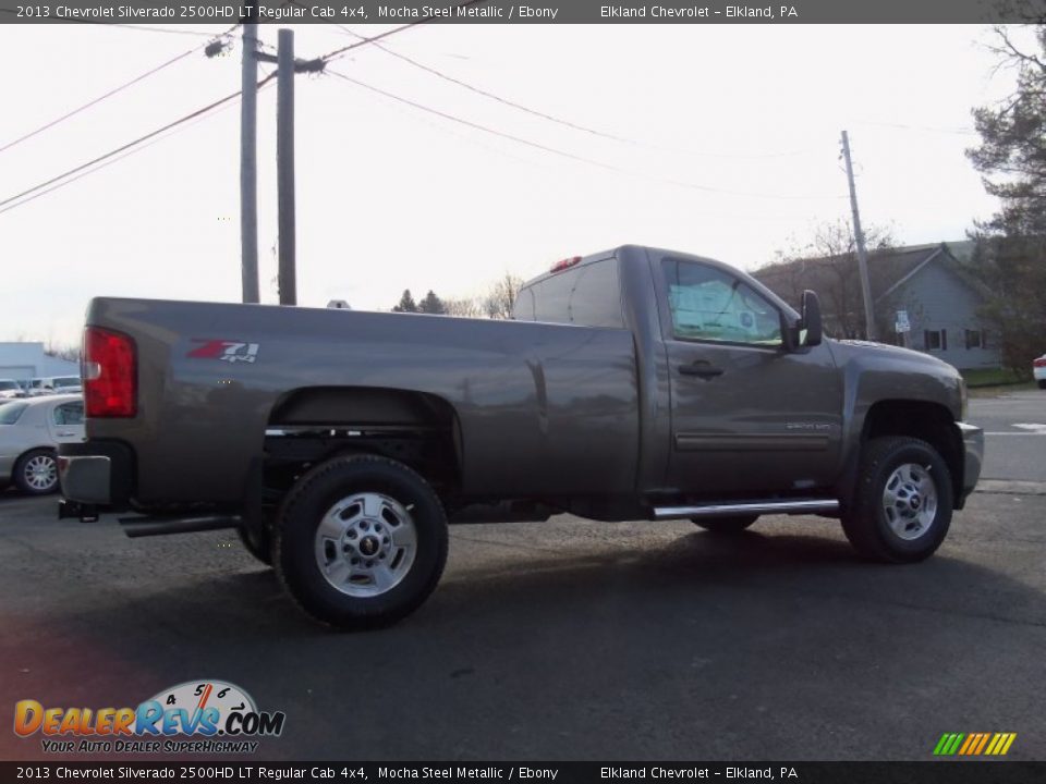 2013 Chevrolet Silverado 2500HD LT Regular Cab 4x4 Mocha Steel Metallic / Ebony Photo #3
