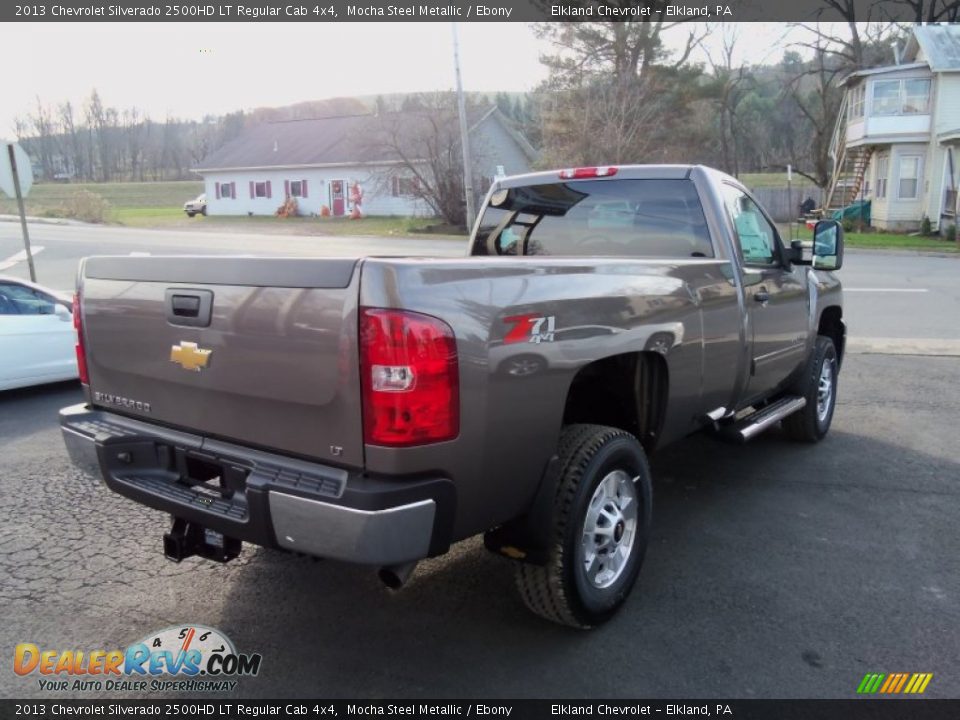 2013 Chevrolet Silverado 2500HD LT Regular Cab 4x4 Mocha Steel Metallic / Ebony Photo #4