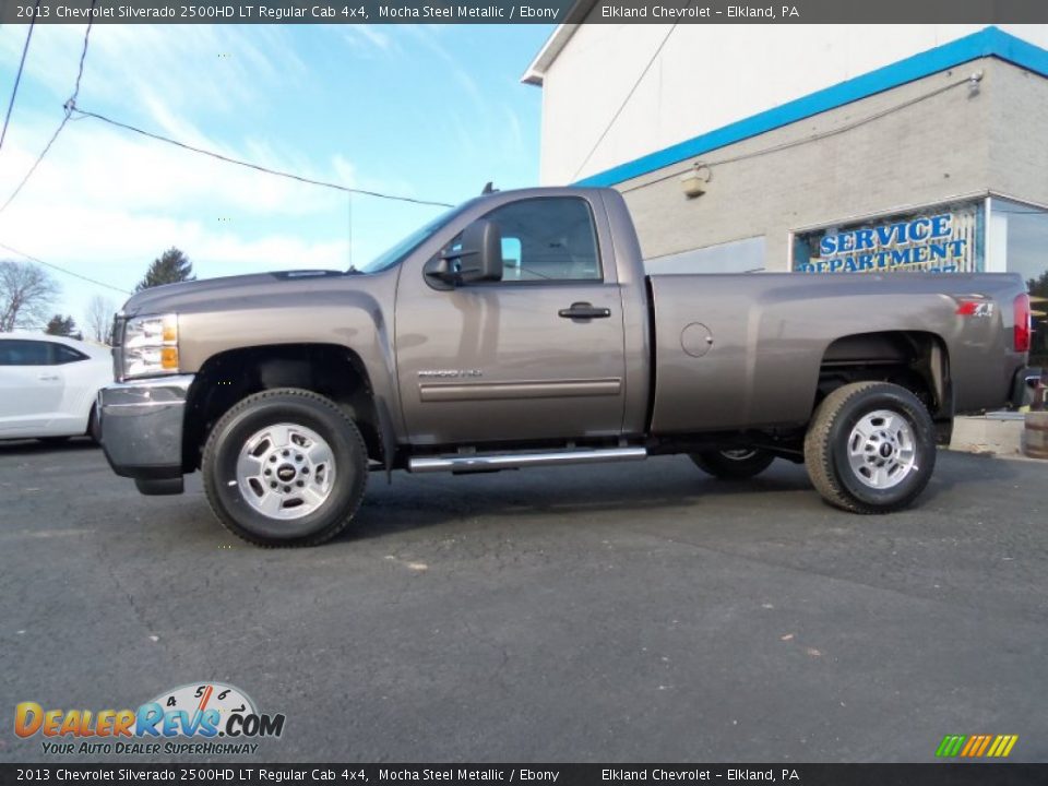 2013 Chevrolet Silverado 2500HD LT Regular Cab 4x4 Mocha Steel Metallic / Ebony Photo #7