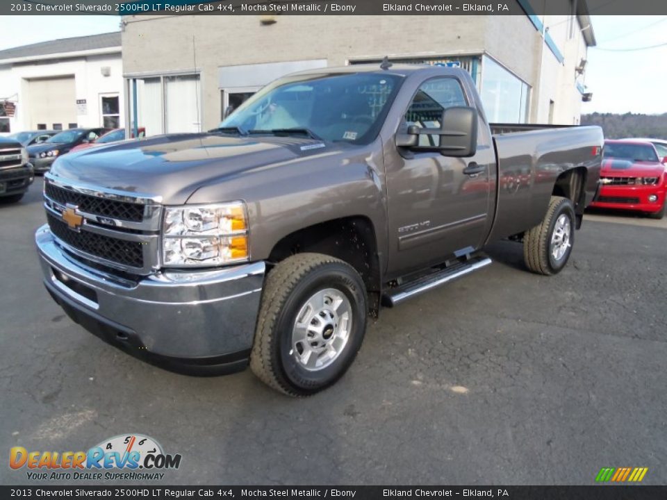 2013 Chevrolet Silverado 2500HD LT Regular Cab 4x4 Mocha Steel Metallic / Ebony Photo #8