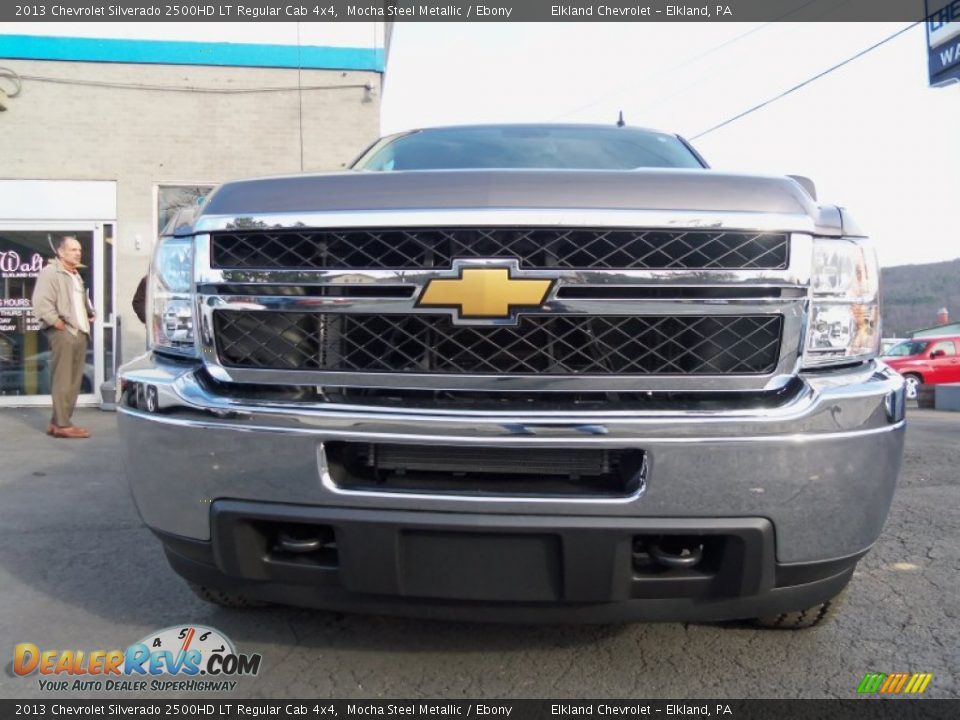 2013 Chevrolet Silverado 2500HD LT Regular Cab 4x4 Mocha Steel Metallic / Ebony Photo #9