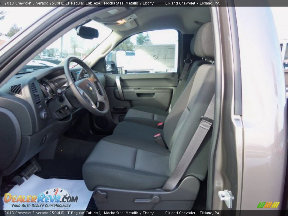 2013 Chevrolet Silverado 2500HD LT Regular Cab 4x4 Mocha Steel Metallic / Ebony Photo #16