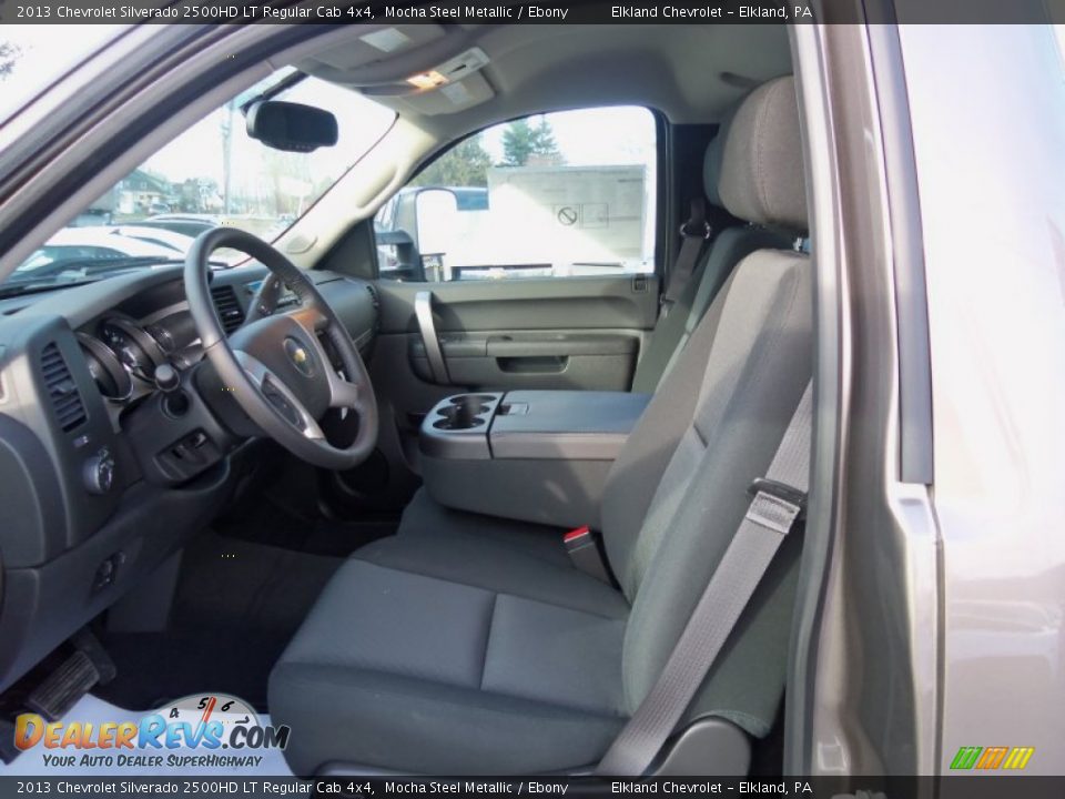 2013 Chevrolet Silverado 2500HD LT Regular Cab 4x4 Mocha Steel Metallic / Ebony Photo #17