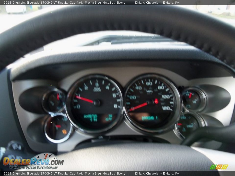 2013 Chevrolet Silverado 2500HD LT Regular Cab 4x4 Mocha Steel Metallic / Ebony Photo #19