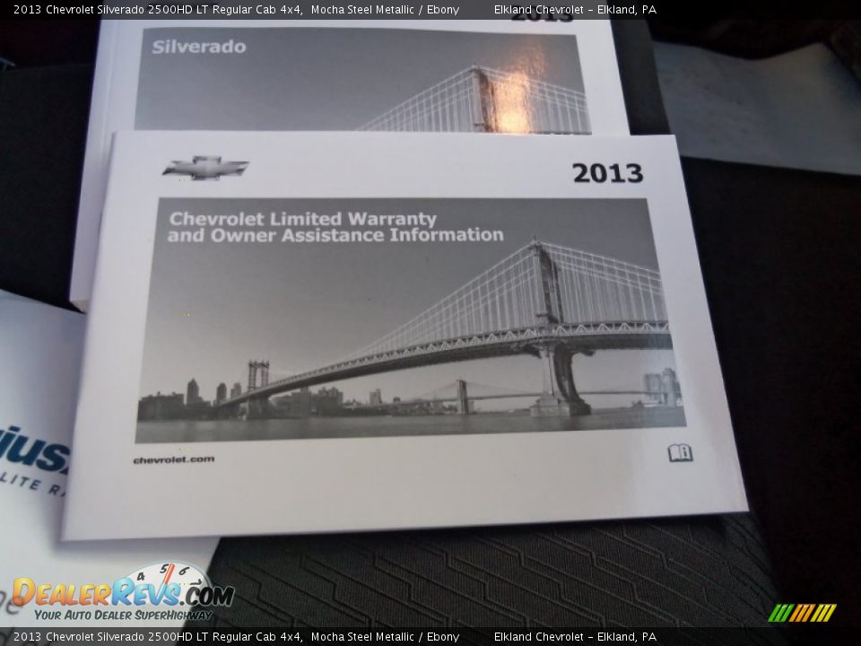 2013 Chevrolet Silverado 2500HD LT Regular Cab 4x4 Mocha Steel Metallic / Ebony Photo #34