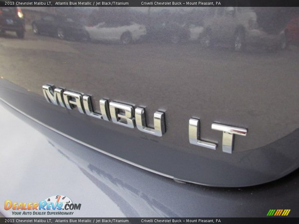 2013 Chevrolet Malibu LT Atlantis Blue Metallic / Jet Black/Titanium Photo #6