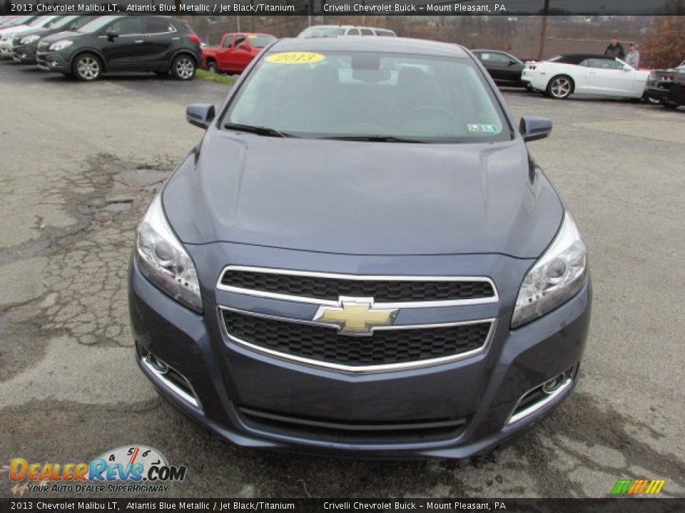 2013 Chevrolet Malibu LT Atlantis Blue Metallic / Jet Black/Titanium Photo #10