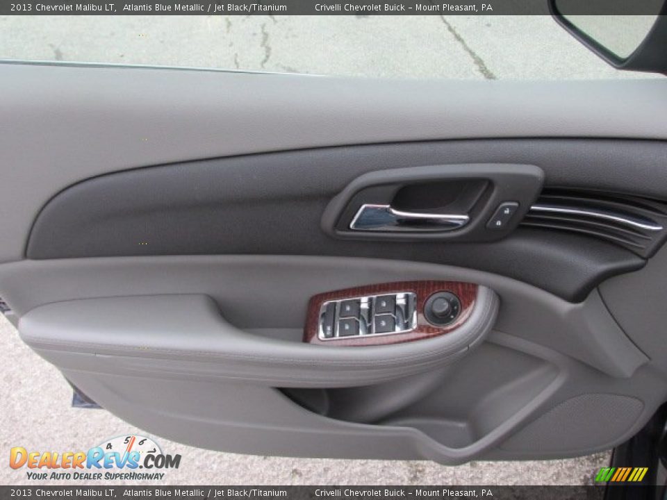 2013 Chevrolet Malibu LT Atlantis Blue Metallic / Jet Black/Titanium Photo #13