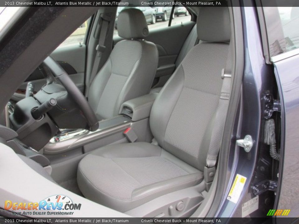 2013 Chevrolet Malibu LT Atlantis Blue Metallic / Jet Black/Titanium Photo #15