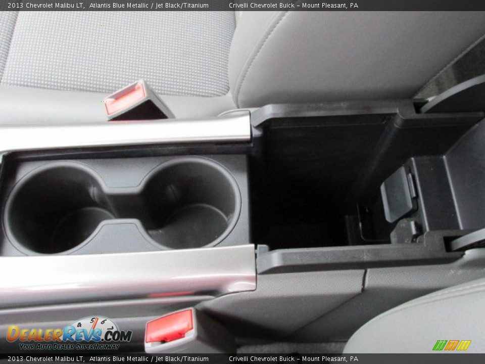 2013 Chevrolet Malibu LT Atlantis Blue Metallic / Jet Black/Titanium Photo #22