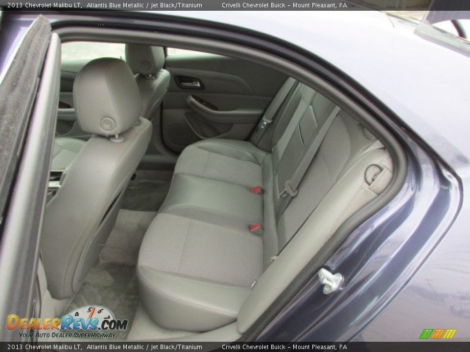 2013 Chevrolet Malibu LT Atlantis Blue Metallic / Jet Black/Titanium Photo #24