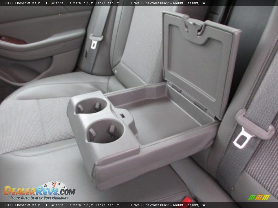 2013 Chevrolet Malibu LT Atlantis Blue Metallic / Jet Black/Titanium Photo #26