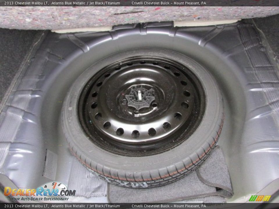 2013 Chevrolet Malibu LT Atlantis Blue Metallic / Jet Black/Titanium Photo #28
