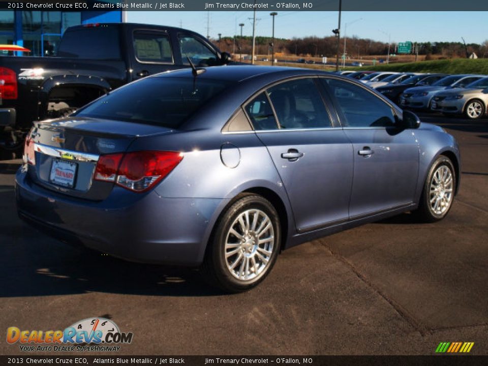 2013 Chevrolet Cruze ECO Atlantis Blue Metallic / Jet Black Photo #3