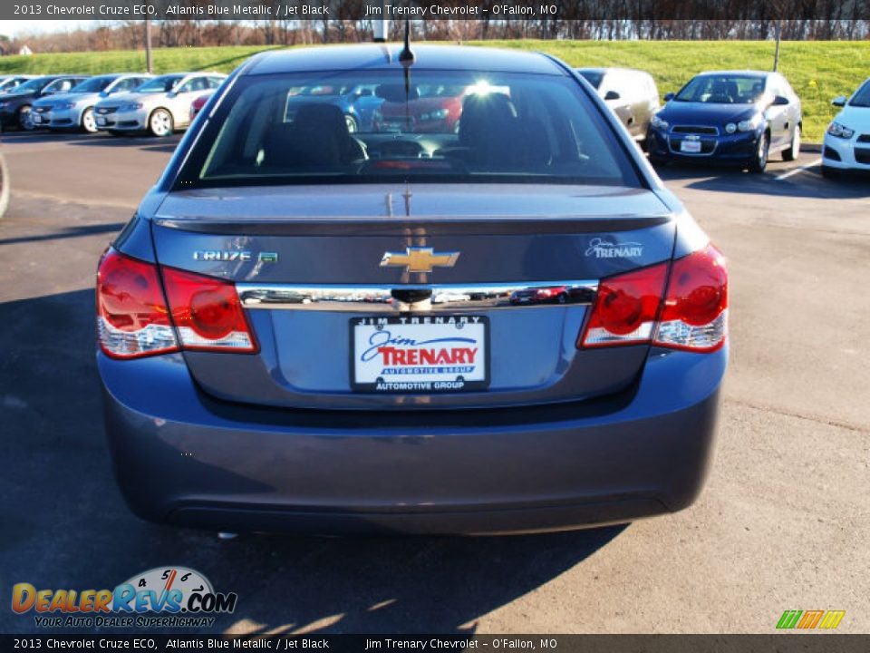 2013 Chevrolet Cruze ECO Atlantis Blue Metallic / Jet Black Photo #6