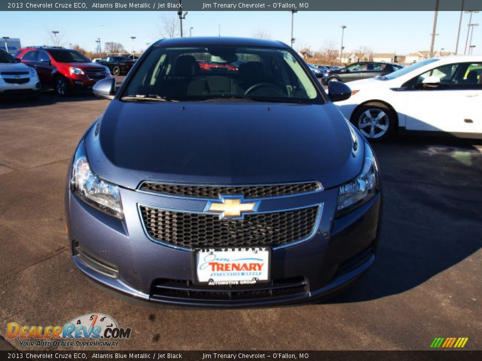 2013 Chevrolet Cruze ECO Atlantis Blue Metallic / Jet Black Photo #8