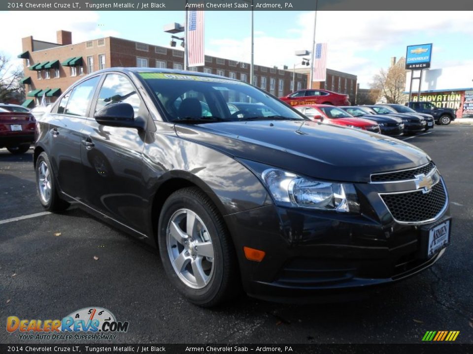 2014 Chevrolet Cruze LT Tungsten Metallic / Jet Black Photo #3