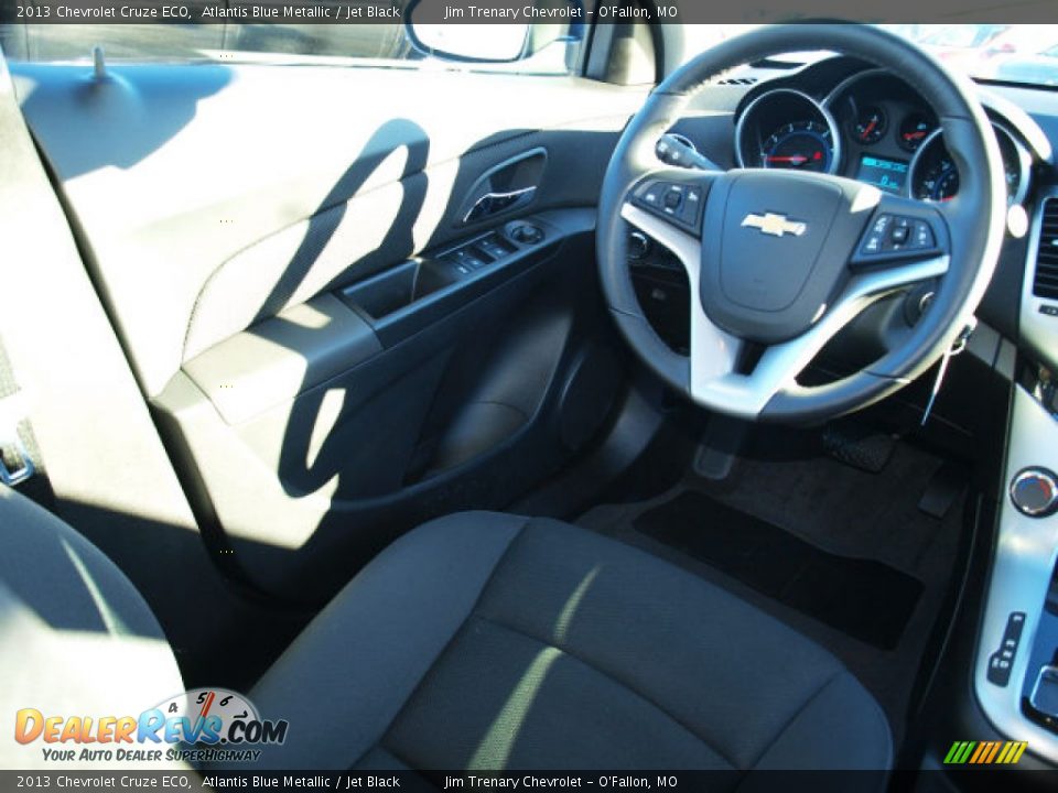 2013 Chevrolet Cruze ECO Atlantis Blue Metallic / Jet Black Photo #11