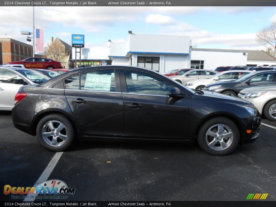 2014 Chevrolet Cruze LT Tungsten Metallic / Jet Black Photo #4