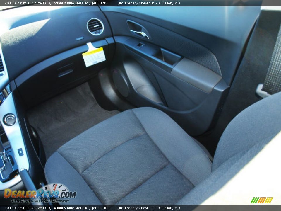 2013 Chevrolet Cruze ECO Atlantis Blue Metallic / Jet Black Photo #13