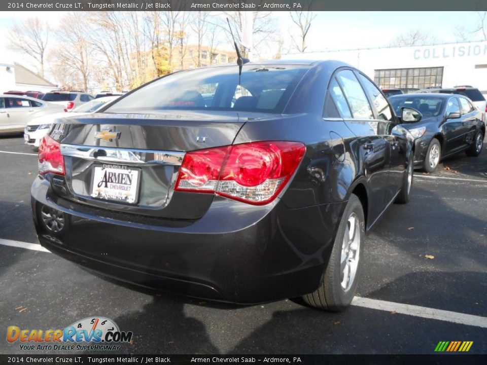 2014 Chevrolet Cruze LT Tungsten Metallic / Jet Black Photo #5
