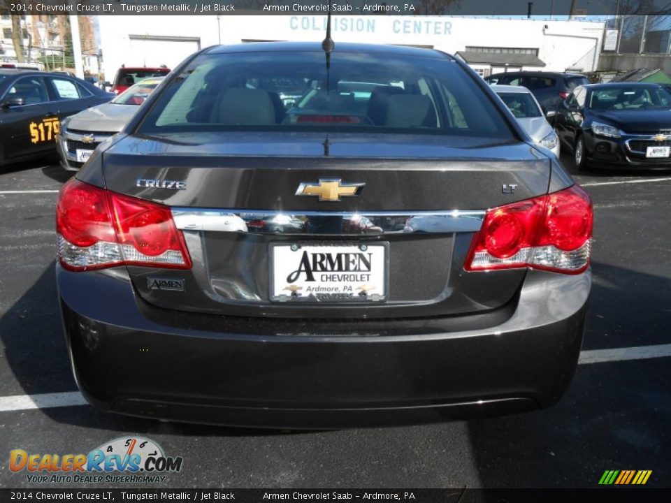 2014 Chevrolet Cruze LT Tungsten Metallic / Jet Black Photo #6
