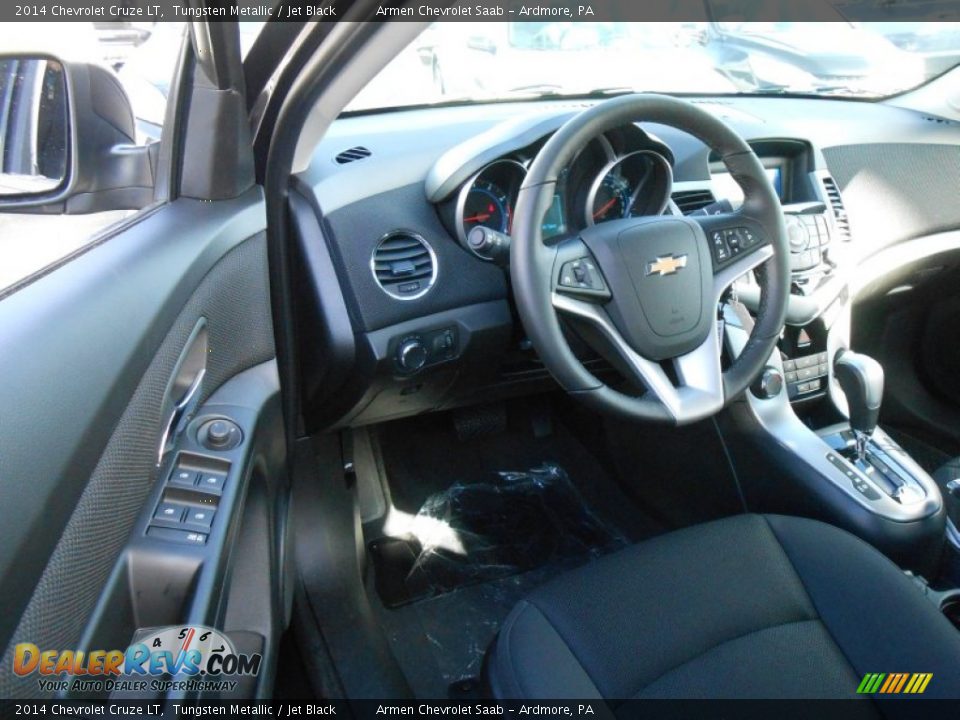 2014 Chevrolet Cruze LT Tungsten Metallic / Jet Black Photo #7