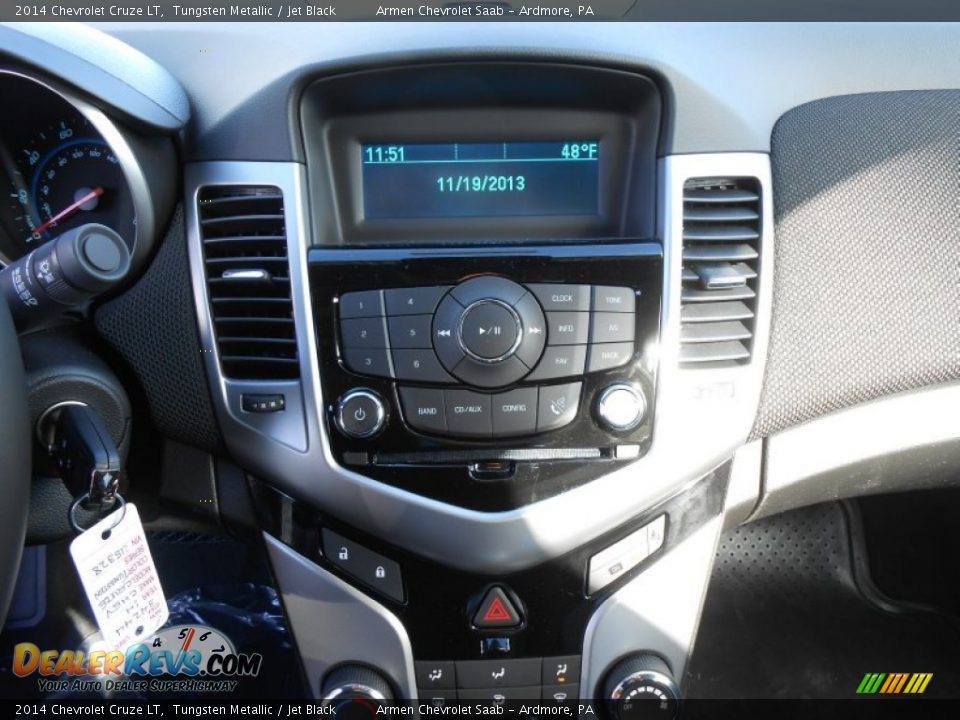 2014 Chevrolet Cruze LT Tungsten Metallic / Jet Black Photo #12