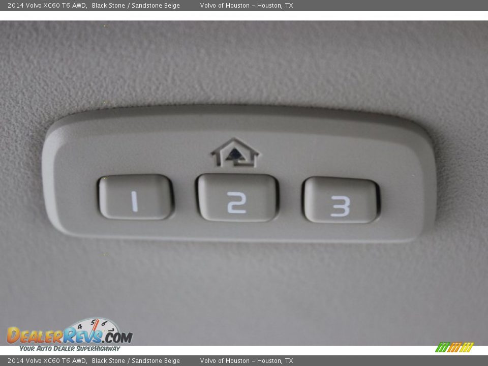 2014 Volvo XC60 T6 AWD Black Stone / Sandstone Beige Photo #16