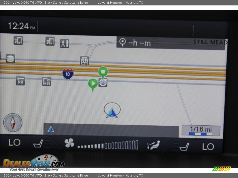 2014 Volvo XC60 T6 AWD Black Stone / Sandstone Beige Photo #18