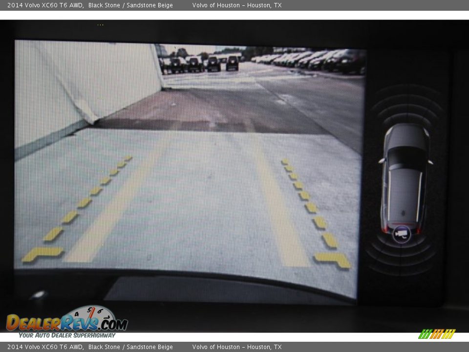 2014 Volvo XC60 T6 AWD Black Stone / Sandstone Beige Photo #19