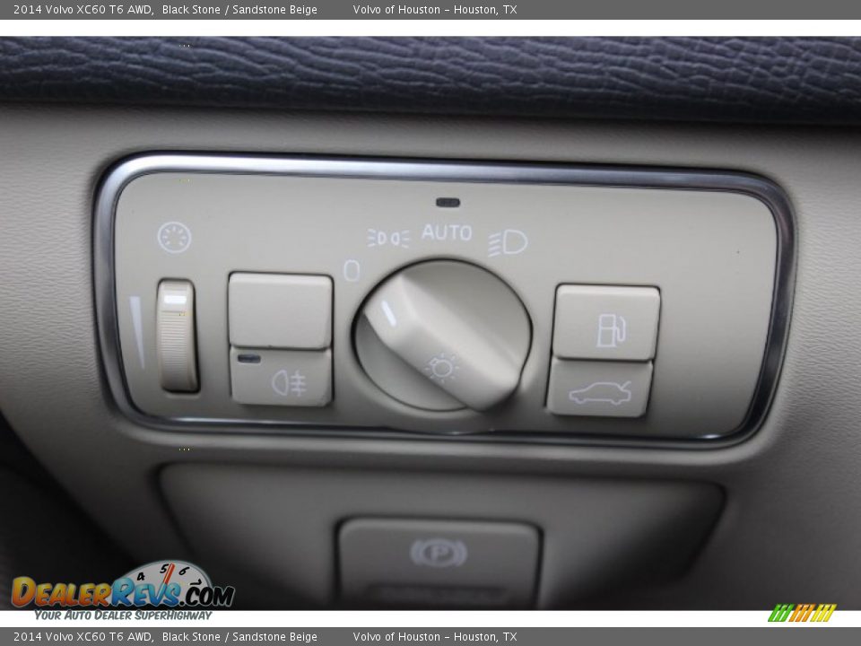 2014 Volvo XC60 T6 AWD Black Stone / Sandstone Beige Photo #23