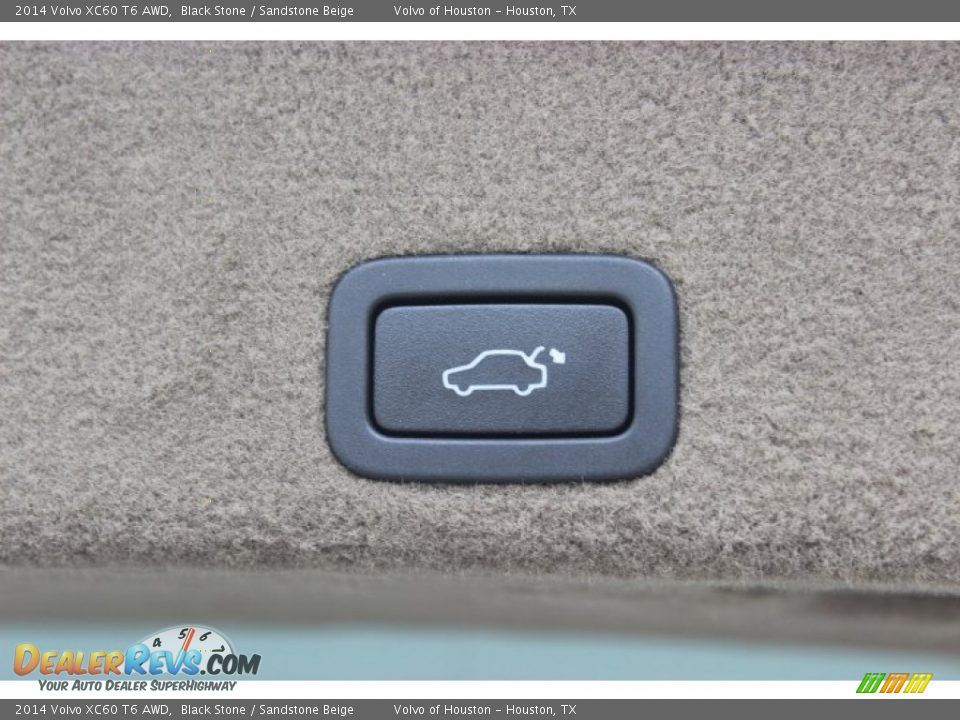 2014 Volvo XC60 T6 AWD Black Stone / Sandstone Beige Photo #31
