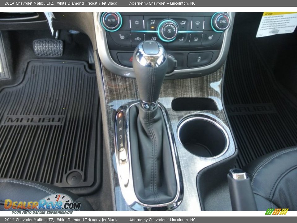 2014 Chevrolet Malibu LTZ White Diamond Tricoat / Jet Black Photo #11