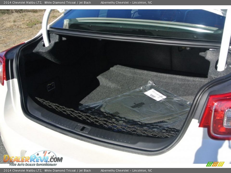 2014 Chevrolet Malibu LTZ White Diamond Tricoat / Jet Black Photo #18
