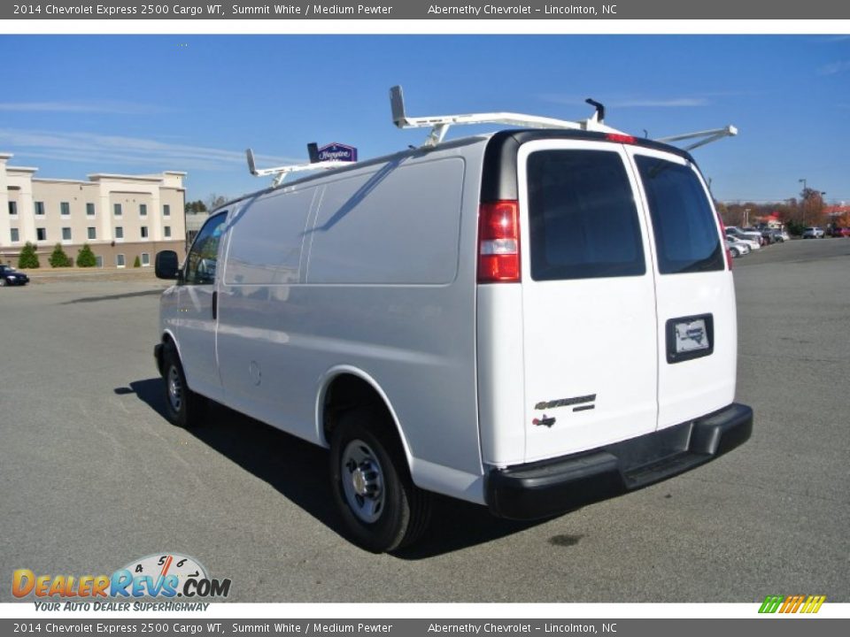 2014 Chevrolet Express 2500 Cargo WT Summit White / Medium Pewter Photo #4