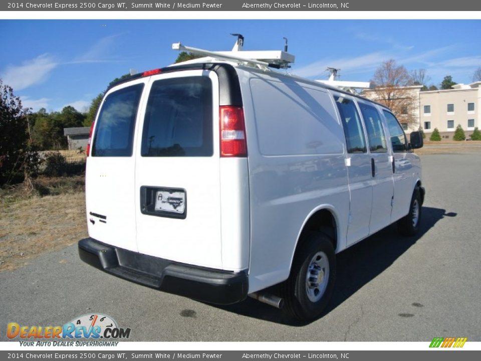 2014 Chevrolet Express 2500 Cargo WT Summit White / Medium Pewter Photo #5