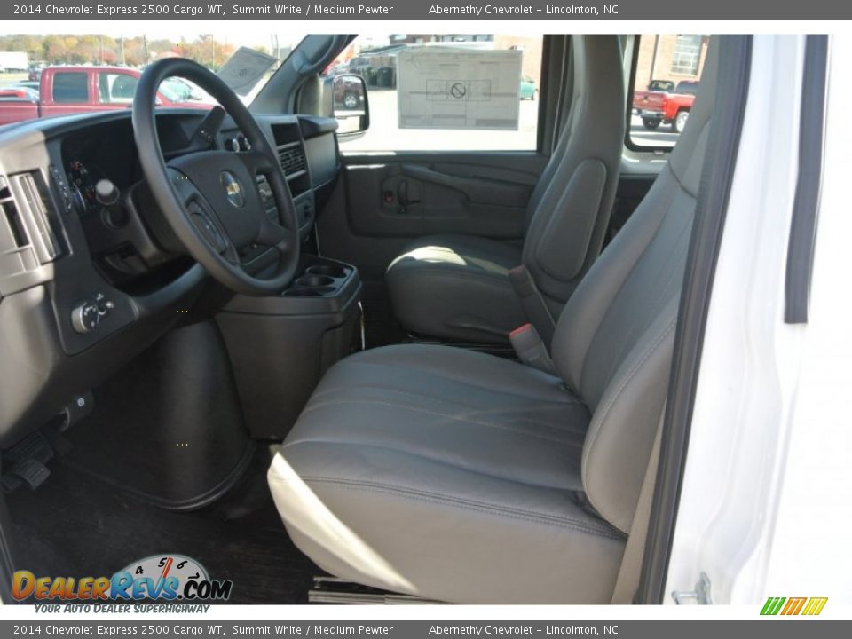 2014 Chevrolet Express 2500 Cargo WT Summit White / Medium Pewter Photo #8