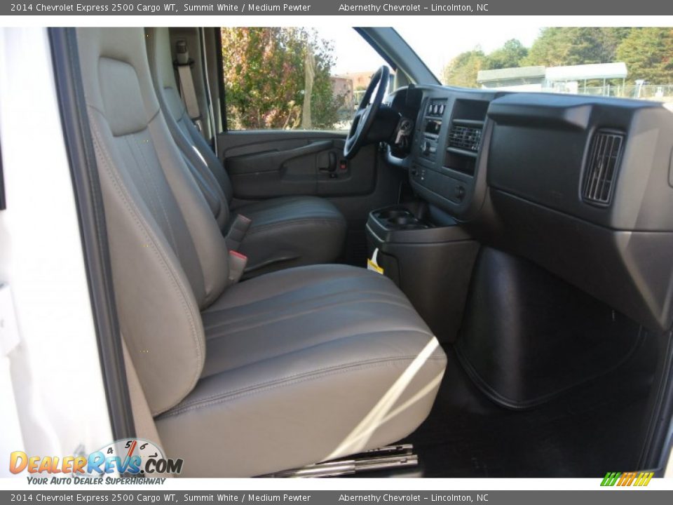 2014 Chevrolet Express 2500 Cargo WT Summit White / Medium Pewter Photo #15