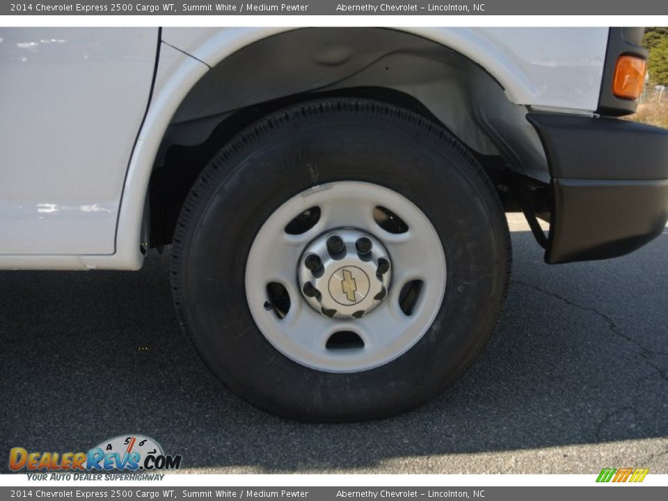2014 Chevrolet Express 2500 Cargo WT Summit White / Medium Pewter Photo #17