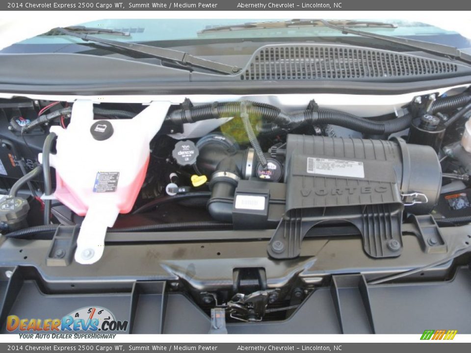 2014 Chevrolet Express 2500 Cargo WT Summit White / Medium Pewter Photo #18